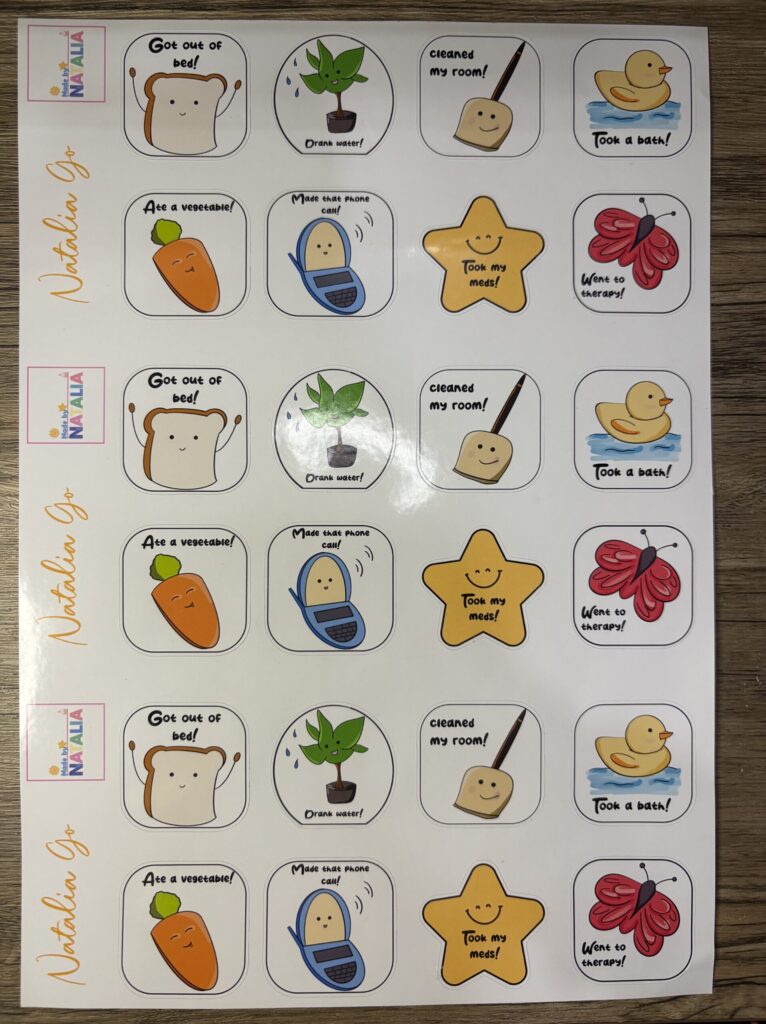 Adult Badges Stickers