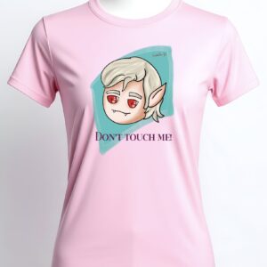 Astarion "Don't touch me!" fanart shirt by Natalia Go