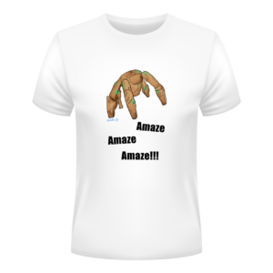 fanart shirt of Rocky in Project Hail Mary designed by Natalia Go