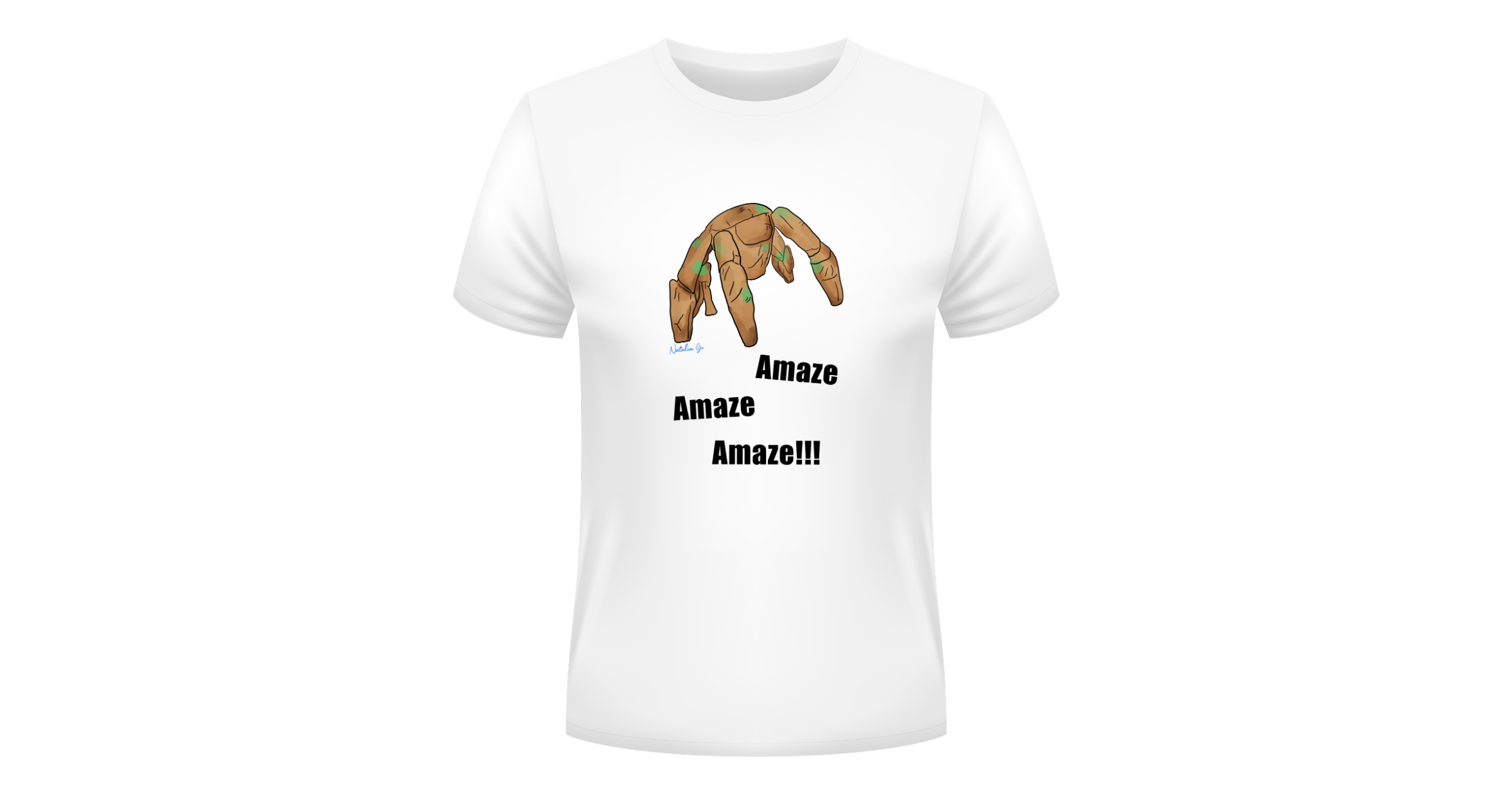 fanart shirt of Rocky in Project Hail Mary designed by Natalia Go